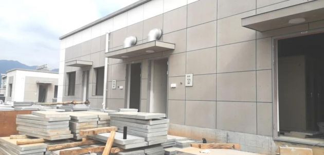Interior and exterior decoration plate of prefabricated substation